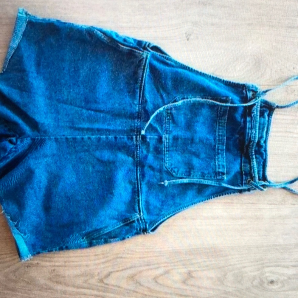 Amazon oversized overalls denim